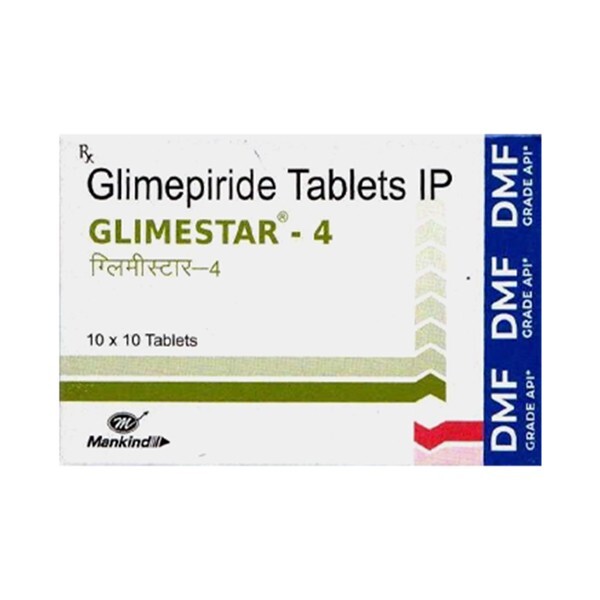 GLIMESTAR 4MG TABLET