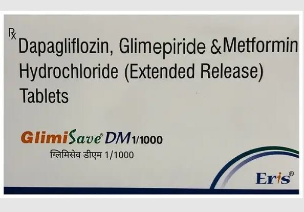 GLIMISAVE DM 1/1000 MG TABLET