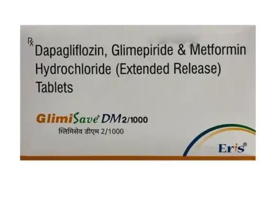 GLIMISAVE DM 2/1000 MG TABLET