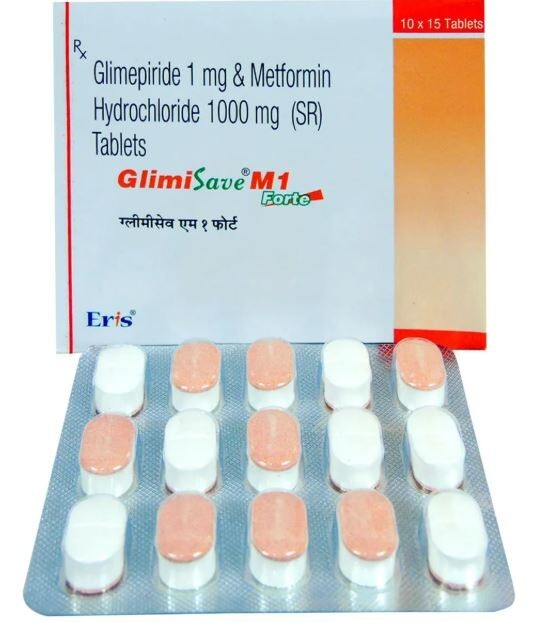 GLIMISAVE M 1MG FORTE TAB