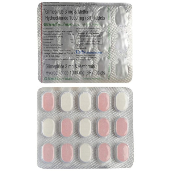 GLIMISAVE MAX FORTE 3 TAB