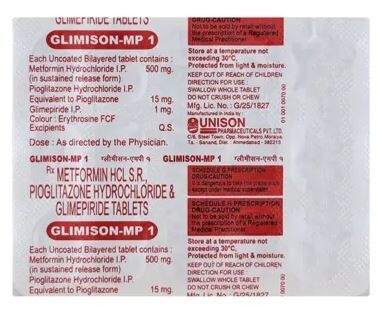 GLIMISON MP1 TABLET