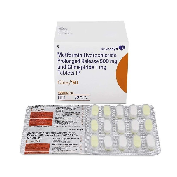 GLIMY M 1MG TABLET