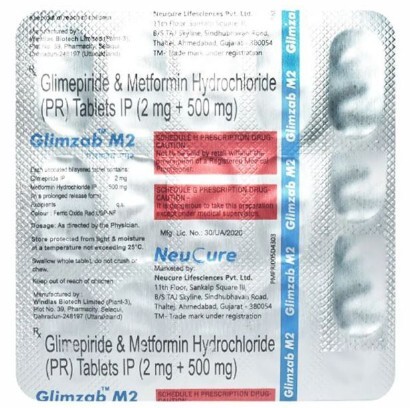 GLIMZAB M2MG TABLET