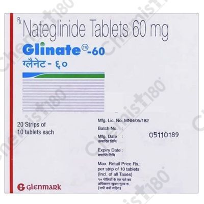 GLINATE 60 TAB