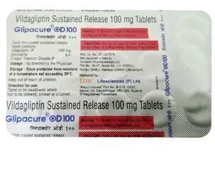 GLIPACURE OD 100MG TAB