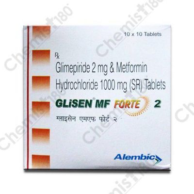 GLISEN MF FORTE 2MG TABLET