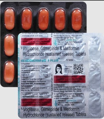 GLUCONORM VG 1 PLUS TABLET