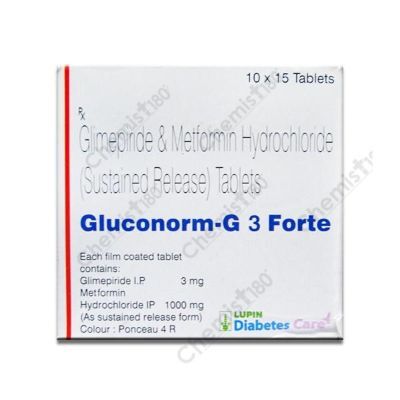 GLUCONORM G3 FORTE TAB