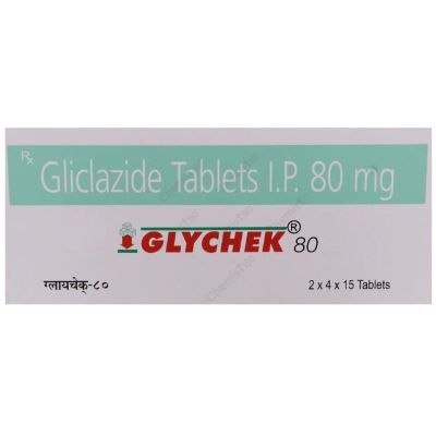 GLYCHEK 80MG TABLET