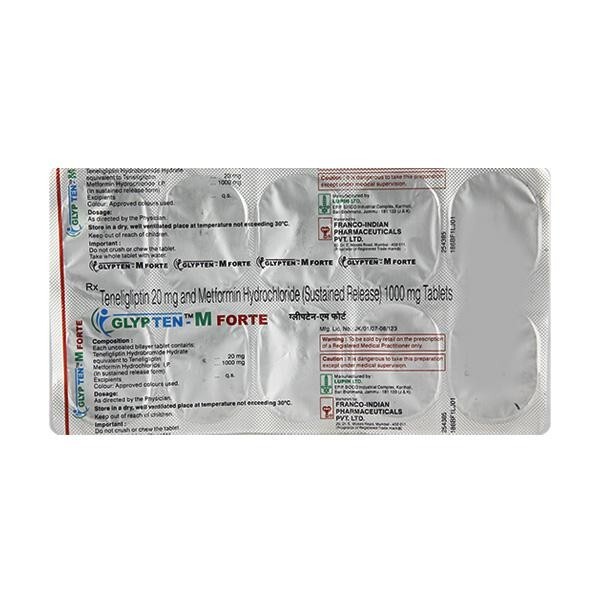 GLYPTEN M FORTE TABLET