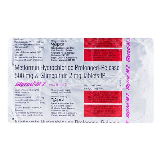 GLYREE M 2MG TAB