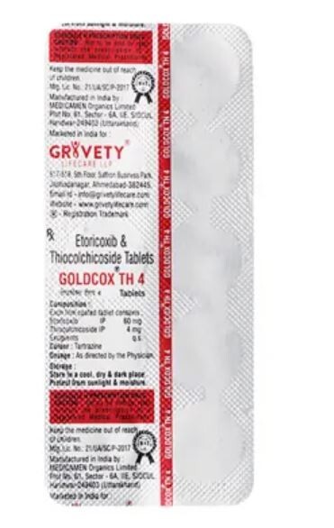 GOLDCOX TH 4MG TABLET