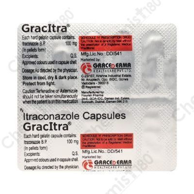 GRACITRA 100MG CAPSULE