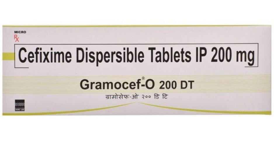 GRAMOCEF O DT 200MG TABLET