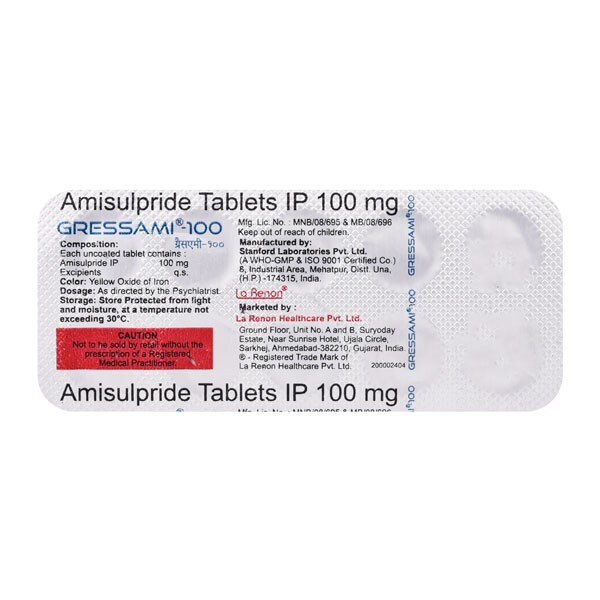 GRESSAMI 100MG TABLET