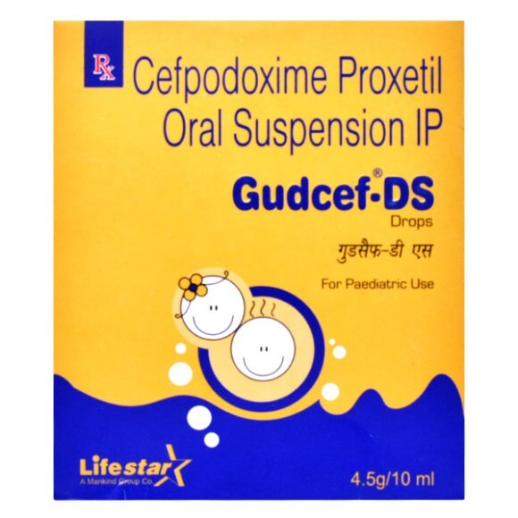 GUDCEF DS 4.5MG DROPS 10ML