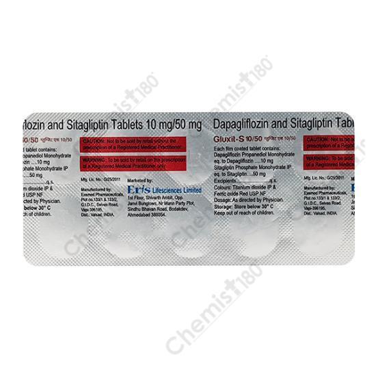 GLUXIT S 10/50MG TABLET