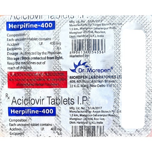 HERPIFINE 400MG TABLET