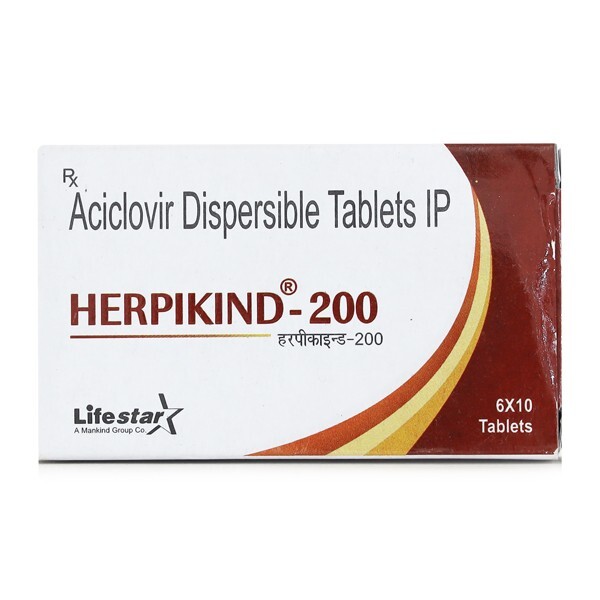 HERPIKIND 200MG TABLET
