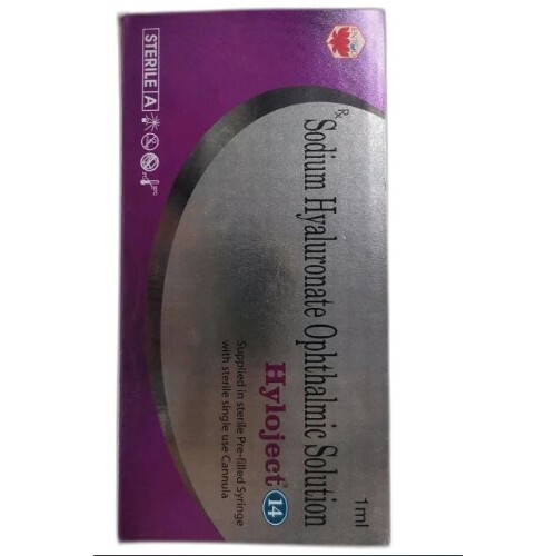 HYLOJECT 14MG PFS EYE SOLUTION 1ML
