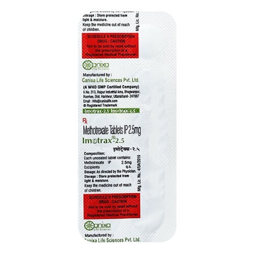 IMOTRAX 2.5MG TABLET