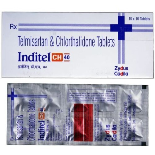 INDITEL CH 40MG/6.25MG TABLET