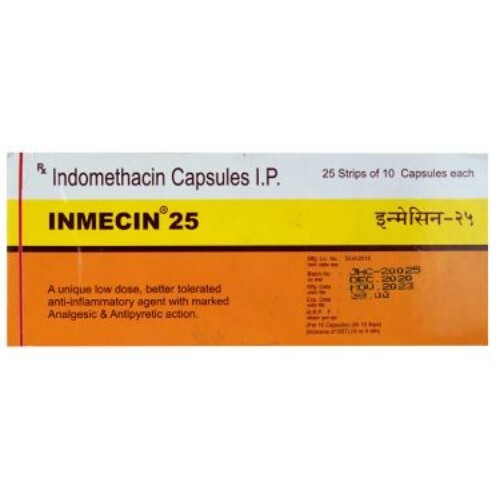 INMECIN 25MG CAPSULE