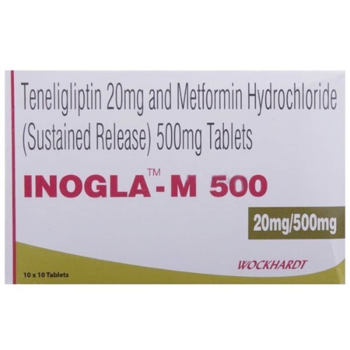 INOGLA M 20MG/500MG TABLET