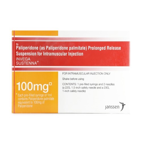 INVEGA SUSTENNA 100MG INJECTION