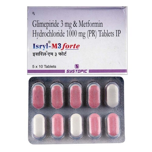 ISRYL M 3MG FORTE TABLET