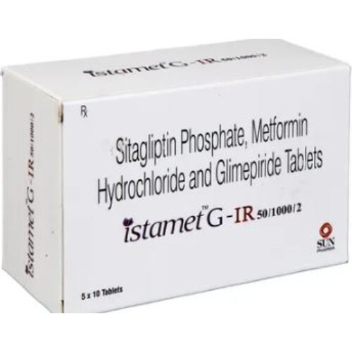 ISTAMET G IR50MG/2MG/1000MG TABLET