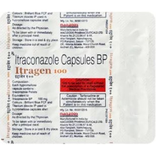 ITRAGEN 100MG CAPSULE