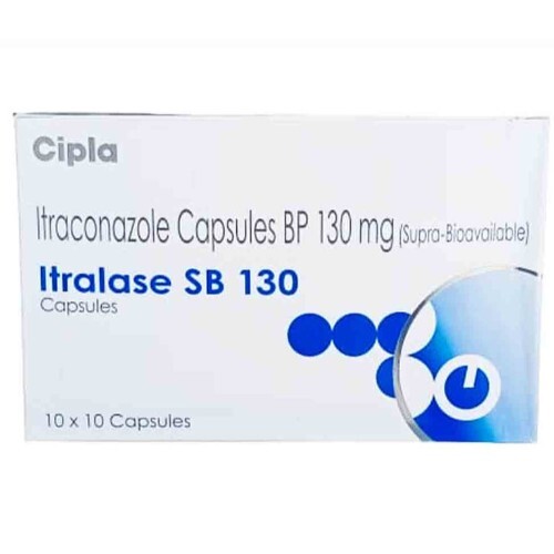 ITRALASE SB 130MG CAPSULES