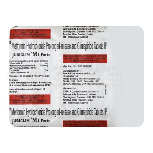 JUBIGLIM M1 FORTE TABLET