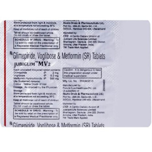 JUBIGLIM MV2 TABLET