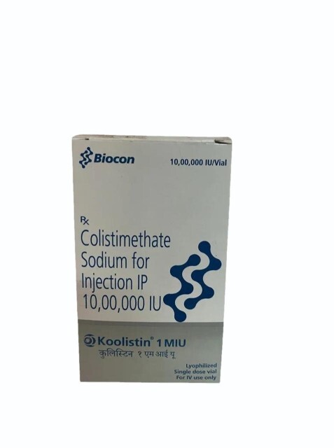 KOOLISTIN 1MILLION IU INJECTION