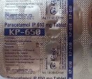 KP 650MG TABLET