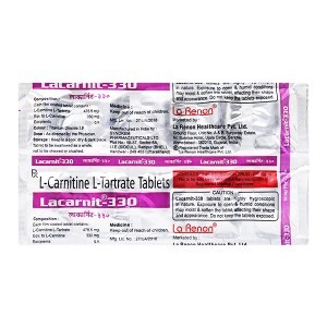 LACARNIT 330MG TABLET