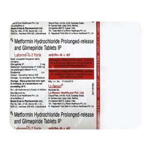 LAFORMIN GD 2 FORTE TABLET