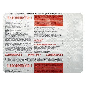 LAFORMIN GP 1MG TABLET