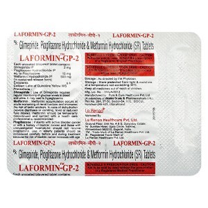 LAFORMIN GP 2MG TAB