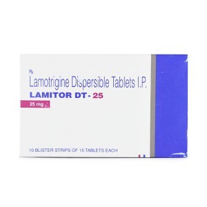 LAMITOR DT 25MG TABLET