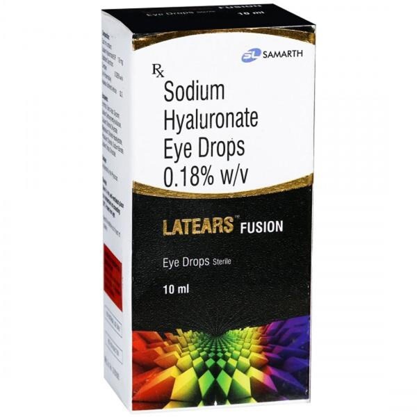 LATEARS FUSION 0.1% EYE DROP 10ML