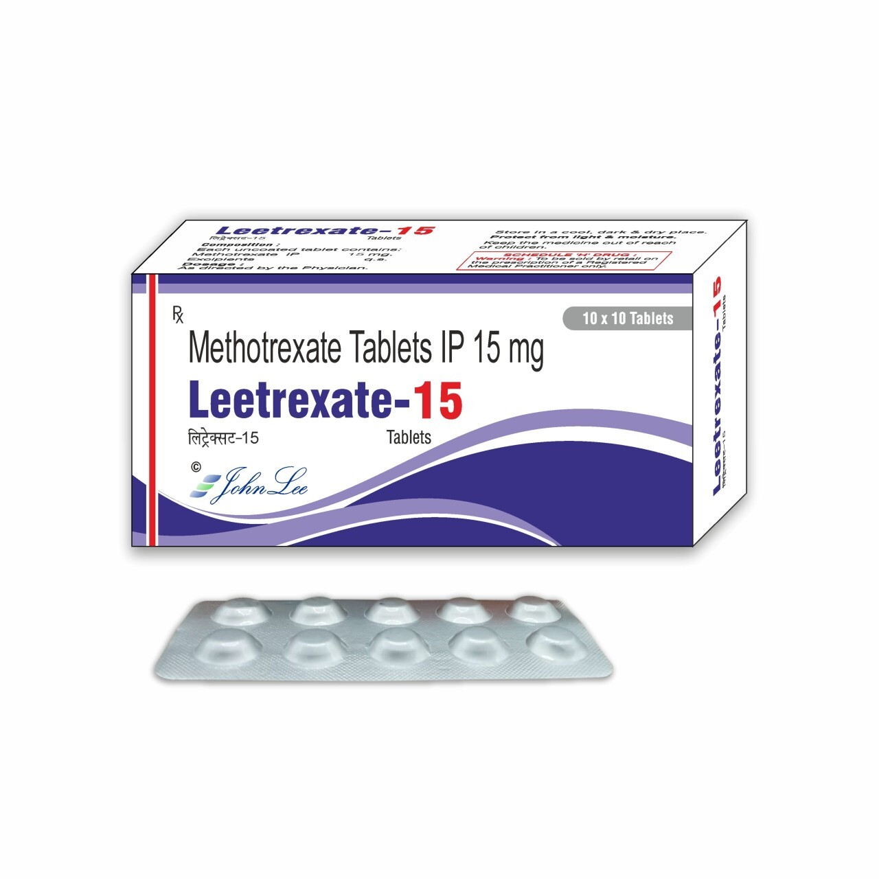 LEETREXATE 15MG TABLET