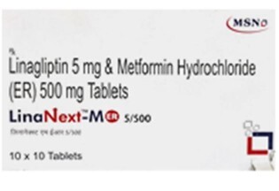 LINANEXT M ER 500MG/5MG TABLET