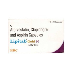 LIPITAB GOLD 20MG capsule