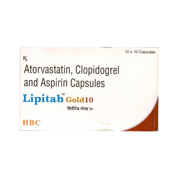 LIPITAB GOLD 10MG CAPSULE