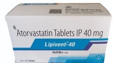 LIPIVENT 40MG TABLET