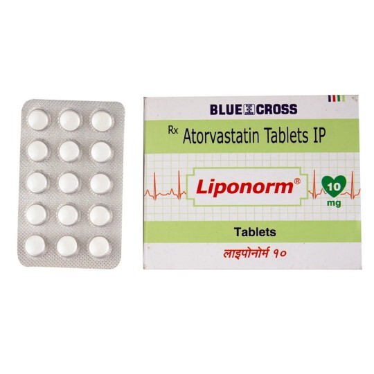LIPONORM 10MG TABLET